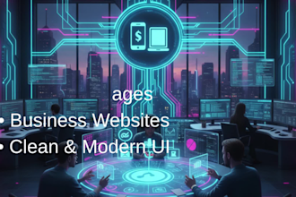 build a responsive website and landing page