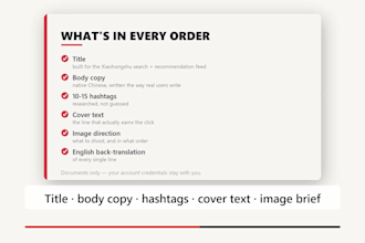 write xiaohongshu little red book posts in native chinese