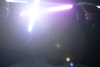 do hollywood level lightsaber vfx