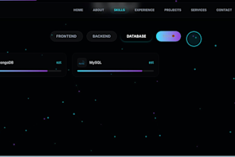build a modern react website