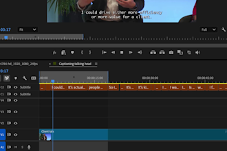 clip a podcast or talking head video