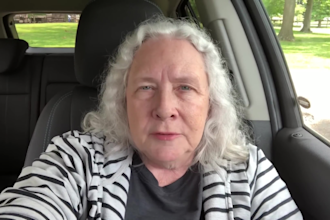 british selfie female spokesperson senior spokeswoman ugc testimonial video
