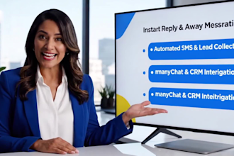 facebook business page SMS automation setup and management