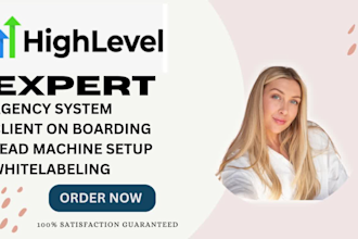 gohighlevel agency system client onboarding workflo in 48hrs