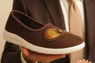 footwear product poster design