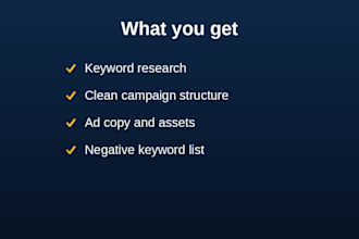 set up google ads search campaigns for leads and calls