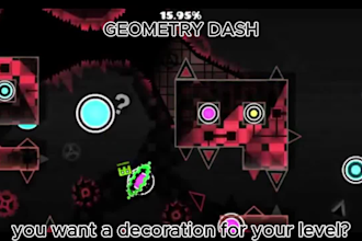 decorate your geometry dash layout to make it feature worthy