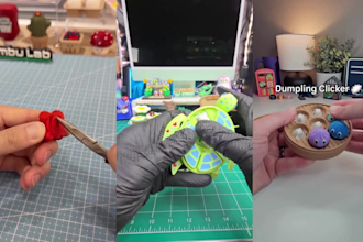 design 3d flexi animal toys, articulated models, fidget clicker stl 3d printing