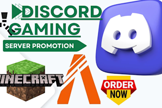 minecraft promotion, fivem server, discord server promotion, rust server growth
