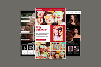 design website or landing page