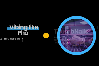 design a youtube thumbnail