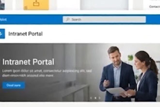 design a modern sharepoint intranet or extranet that improve internal team acces
