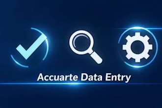 do financial data entry and virtual assistant tasks in excel