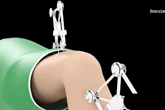 create 3d medical animation, 3d surgery animation, orthopedic knee replacement