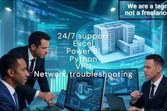 provide tech support with my IT team