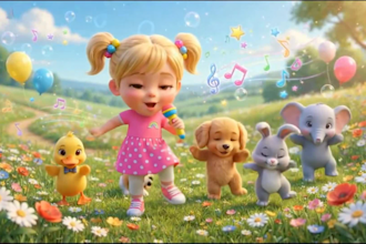 create ai kids story videos and cartoon illustration