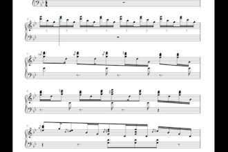 do a perfect music transcription of any audio of your choice