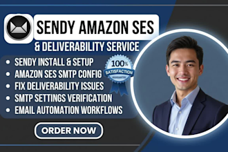 install sendy amazon ses, configure smtp, fix email deliverability issues