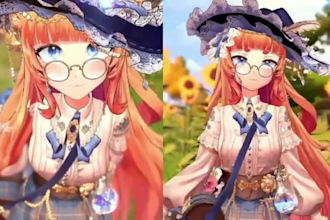 create custom 3d vtuber avatar anime style 3d model chibi avatar for streaming