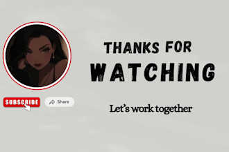 design aesthetic youtube intro and outro videos