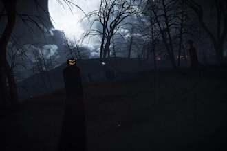 create halloween greeting video