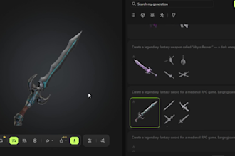 design high quality game ready 3d weapons and assets