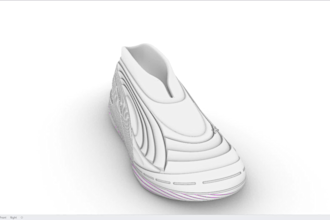 do parametric lattice 3d shoe design, custom 3d shoe sole for 3d printing