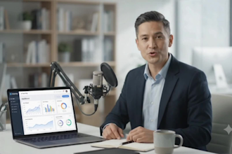 elearning course, online course video, veo, ai, heygen, udemy video, ai avatar