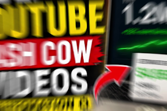create faceless youtube cash cow automation videos for your channel