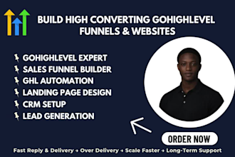 go high level expert gohighlevel landing page go highlevel sales funnel ghl web