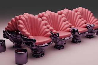 do realistic 3d furniture models 3d  chair design 3d renders and sofa animation