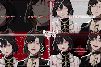 make music video mv for vtuber cover, original and utaite