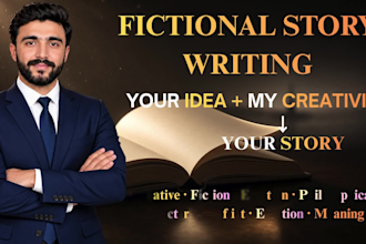 write a fascinating fictional story filled with emotions