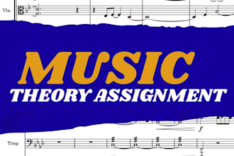 do music transcription music theory analysis music theory test and assignment