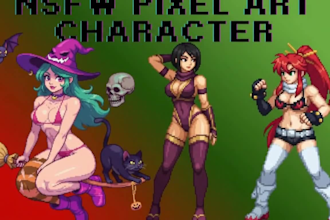 make anime nsfw pixel art nsfw pixel character nsfw pixel animation nsfw art