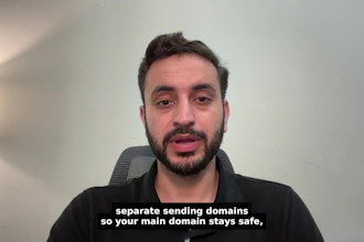 set up b2b saas cold email infrastructure that lands in the inbox