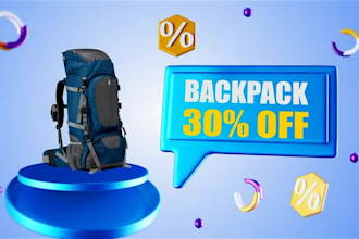 black friday sale and product promo video