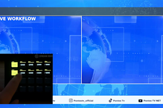 provide professional live streaming and broadcast setup