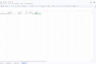 build an inventory, CRM, or tracking system in google sheets