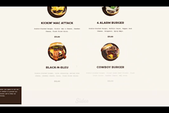 design or redesign a professional wix harmony restaurant website online ordering