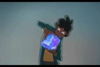 create 2d traditional animation, anime, cartoon video character animation