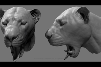rig 3d animals, character, creatures, in maya for animation and games
