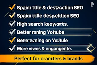 usa youtube shoutout and spanish video SEO promotion