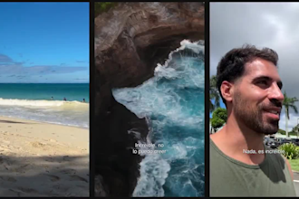 edit your travel videos into reels, tiktoks and youtube shorts