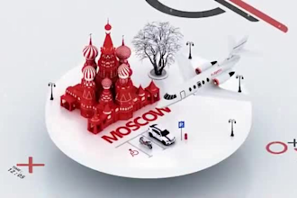 create a 3d isometric animation explainer video for your business