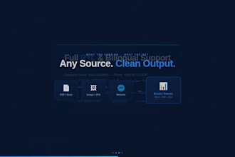 do accurate arabic and english data entry