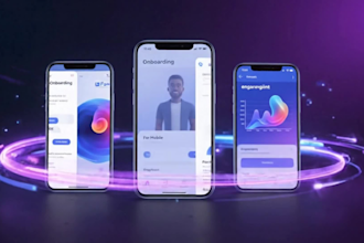 create onboarding animation for mobile apps