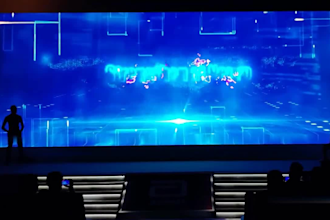 create led interactive dance visuals, vj loop,  led screen, concert stage show