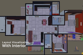 create an interactive 3d real estate sales application