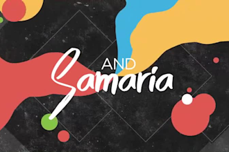 create a church intro and outro and sermon bumper video series graphic